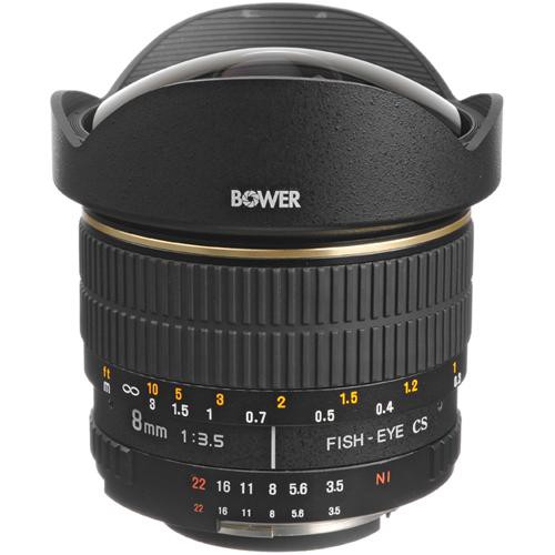Lente Bower SLY 358N - 8mm f/3.5 para Nikon